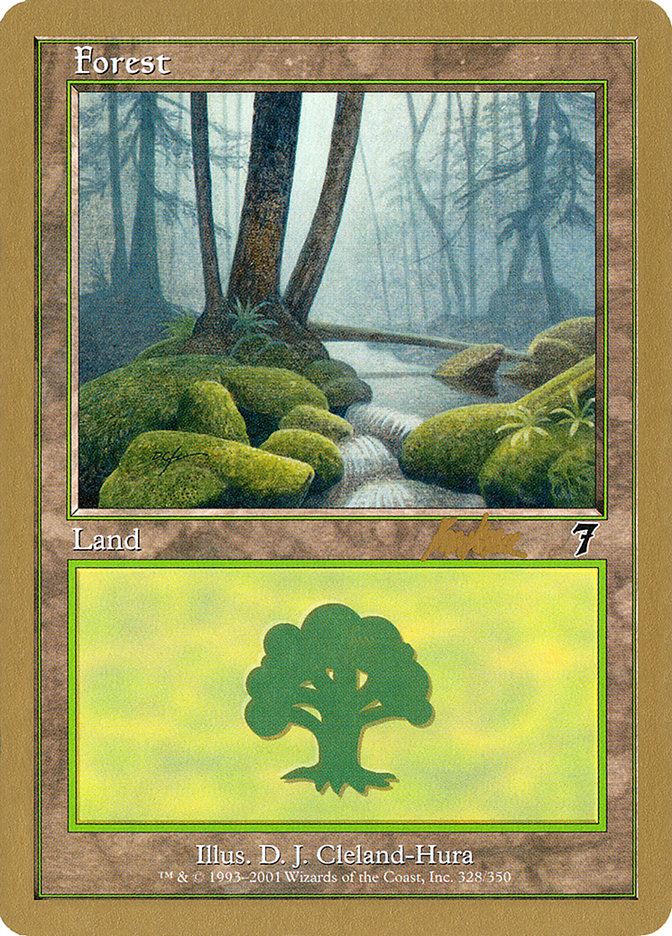 Forest (328) (Brian Kibler) [World Championship Decks 2002] | Gate City Games LLC