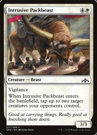 Intrusive Packbeast [Guilds of Ravnica] | Gate City Games LLC