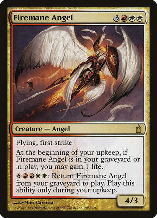 Firemane Angel [Ravnica: City of Guilds] | Gate City Games LLC