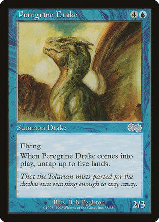 Peregrine Drake [Urza's Saga] | Gate City Games LLC