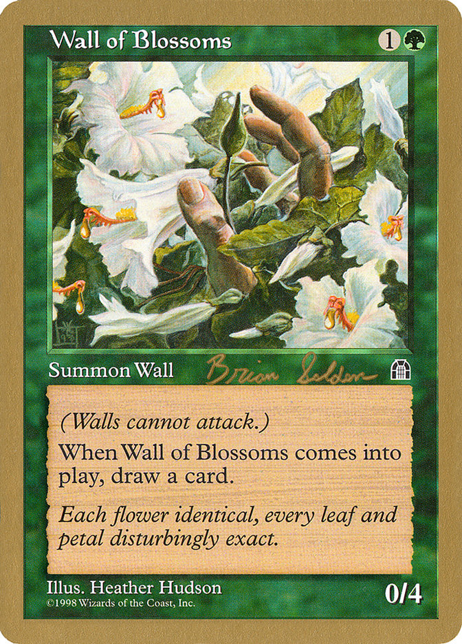 Wall of Blossoms (Brian Selden) [World Championship Decks 1998] | Gate City Games LLC