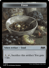 Beast // Food (0013) Double-Sided Token [Wilds of Eldraine Tokens] | Gate City Games LLC