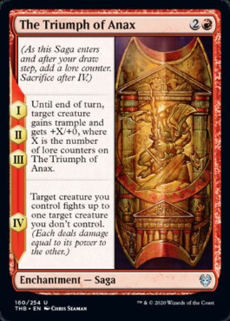 The Triumph of Anax [Theros Beyond Death] | Gate City Games LLC
