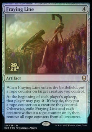 Fraying Line [Commander Legends: Battle for Baldur's Gate Prerelease Promos] | Gate City Games LLC