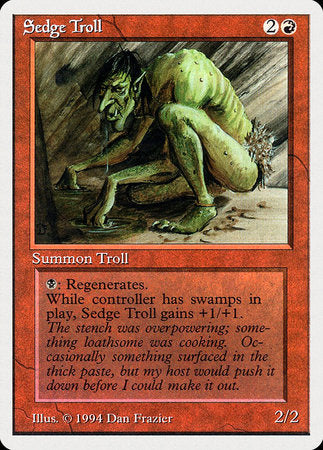 Sedge Troll [Summer Magic / Edgar] | Gate City Games LLC