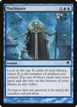 Machinate [Darksteel] | Gate City Games LLC