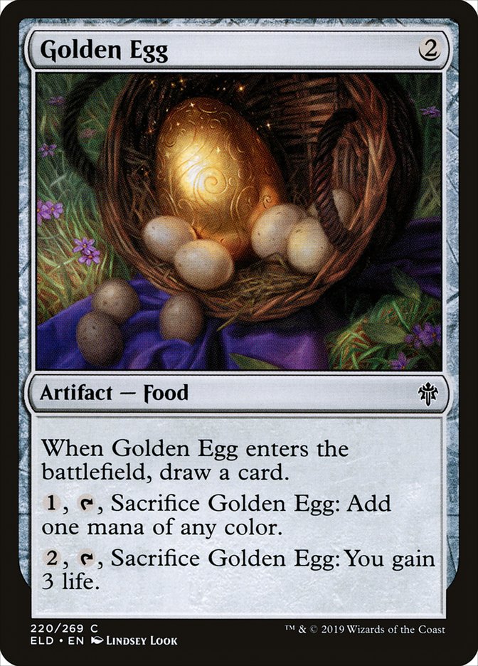 Golden Egg [Throne of Eldraine] | Gate City Games LLC