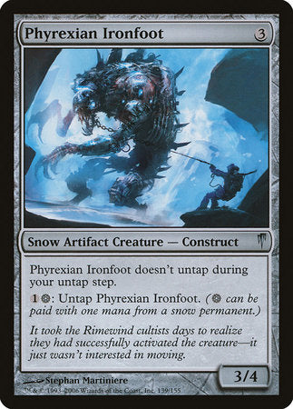Phyrexian Ironfoot [Coldsnap] | Gate City Games LLC