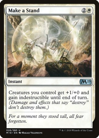 Make a Stand [Core Set 2019] | Gate City Games LLC