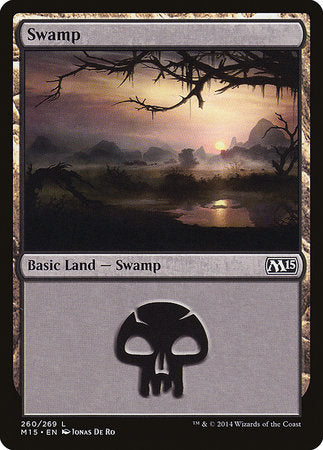Swamp (260) [Magic 2015] | Gate City Games LLC
