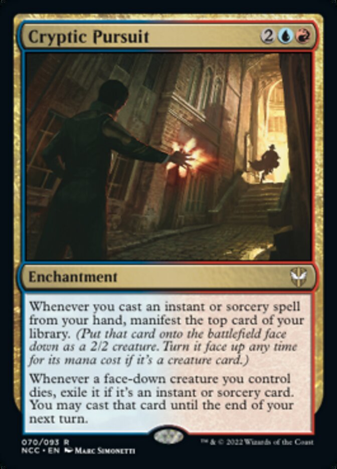 Cryptic Pursuit [Streets of New Capenna Commander] | Gate City Games LLC