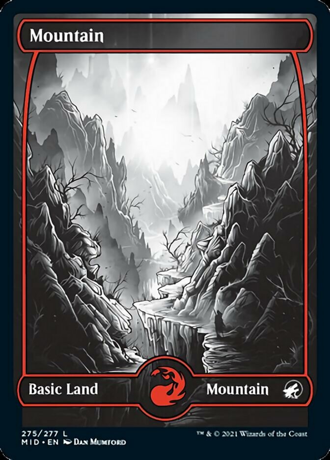 Mountain (275) [Innistrad: Midnight Hunt] | Gate City Games LLC