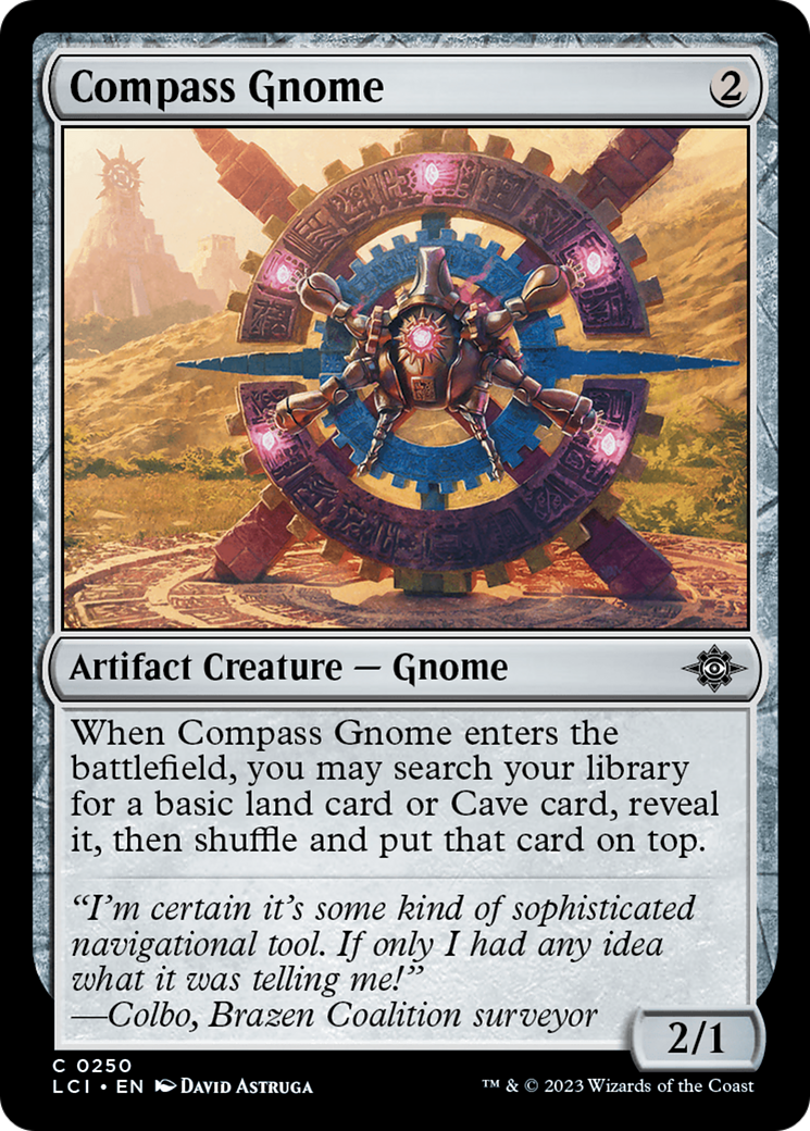 Compass Gnome [The Lost Caverns of Ixalan] | Gate City Games LLC