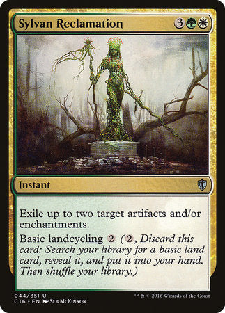 Sylvan Reclamation [Commander 2016] | Gate City Games LLC