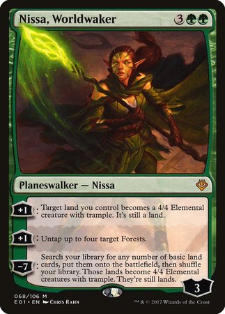 Nissa, Worldwaker [Archenemy: Nicol Bolas] | Gate City Games LLC