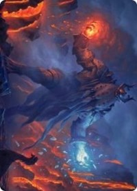 Aegar, the Freezing Flame Art Card [Kaldheim: Art Series] | Gate City Games LLC