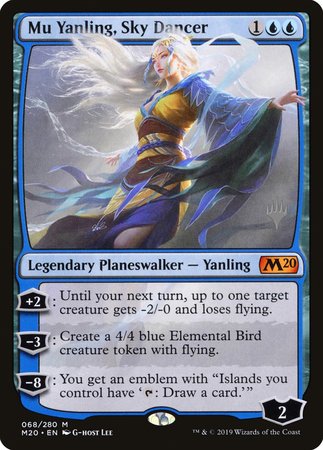 Mu Yanling, Sky Dancer [Core Set 2020 Promos] | Gate City Games LLC