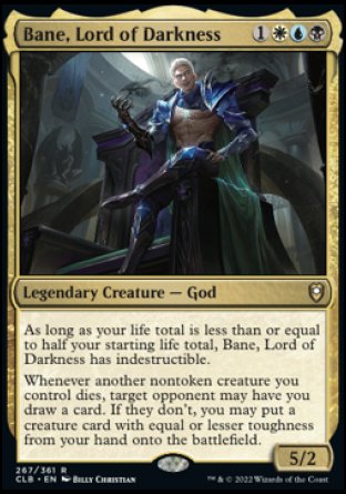 Bane, Lord of Darkness [Commander Legends: Battle for Baldur's Gate] | Gate City Games LLC
