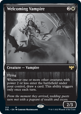 Welcoming Vampire [Innistrad: Double Feature] | Gate City Games LLC