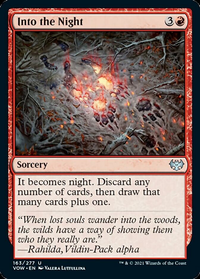 Into the Night [Innistrad: Crimson Vow] | Gate City Games LLC