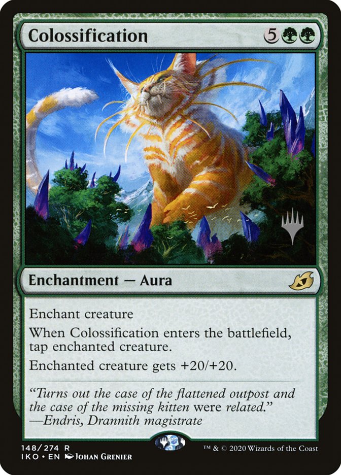 Colossification (Promo Pack) [Ikoria: Lair of Behemoths Promos] | Gate City Games LLC