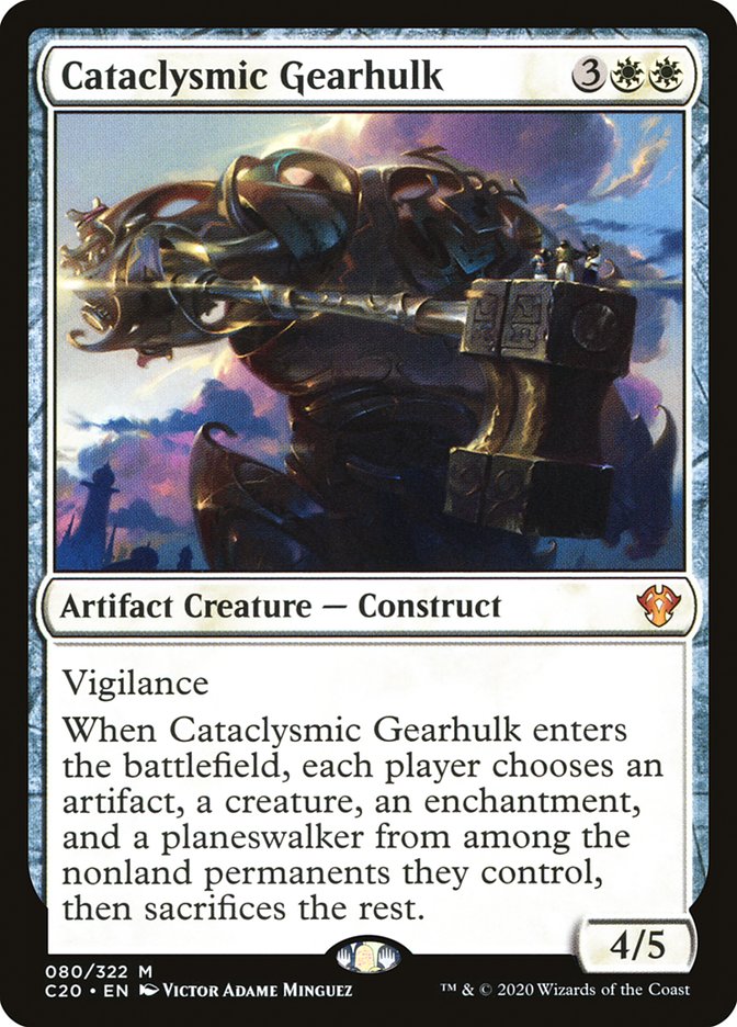 Cataclysmic Gearhulk [Commander 2020] | Gate City Games LLC