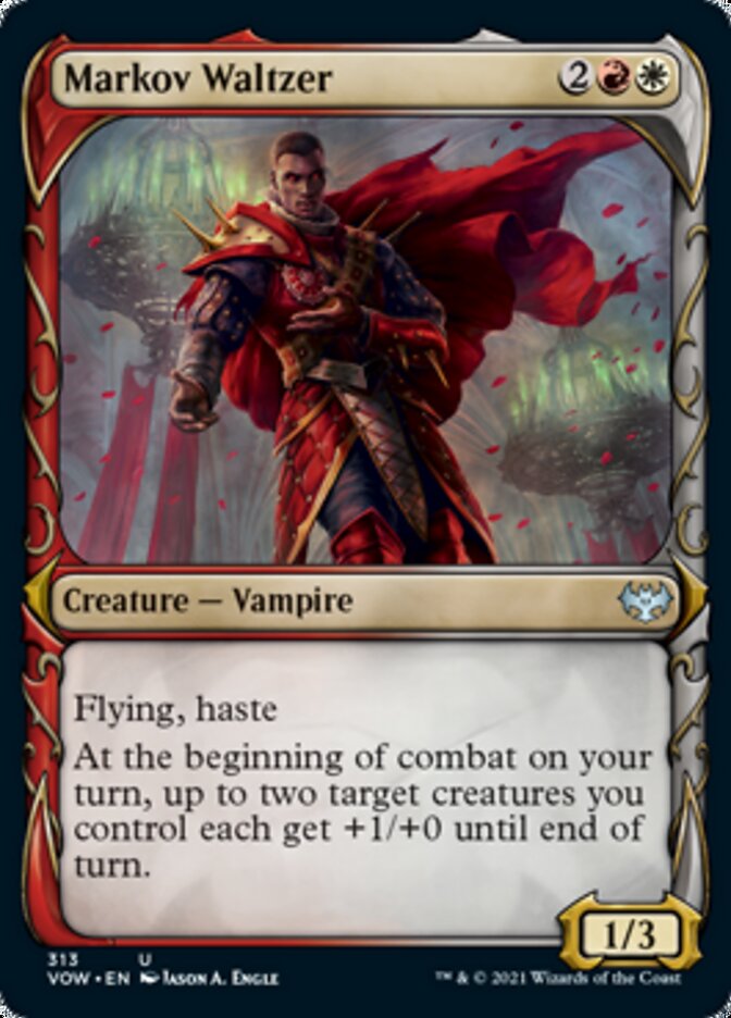 Markov Waltzer (Showcase Fang Frame) [Innistrad: Crimson Vow] | Gate City Games LLC