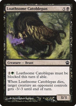 Loathsome Catoblepas [Theros] | Gate City Games LLC