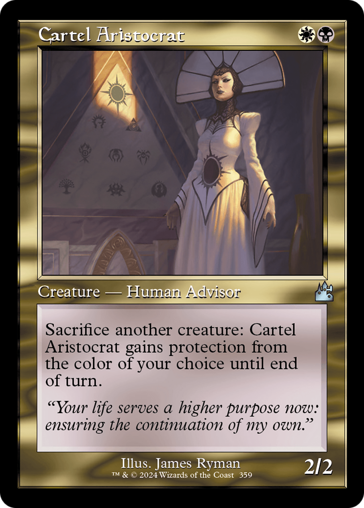 Cartel Aristocrat (Retro Frame) [Ravnica Remastered] | Gate City Games LLC