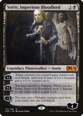 Sorin, Imperious Bloodlord [Core Set 2020 Promos] | Gate City Games LLC