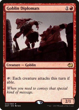 Goblin Diplomats [Duel Decks: Merfolk vs. Goblins] | Gate City Games LLC