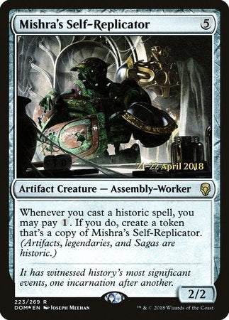 Mishra's Self-Replicator [Dominaria Promos] | Gate City Games LLC