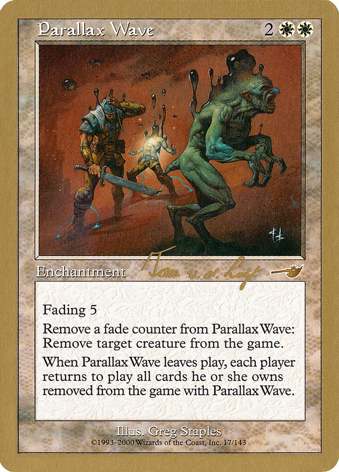 Parallax Wave (Tom van de Logt) [World Championship Decks 2000] | Gate City Games LLC