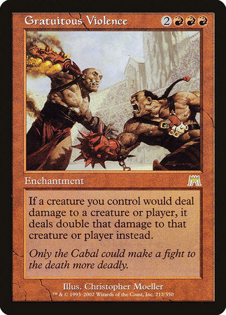 Gratuitous Violence [Onslaught] | Gate City Games LLC
