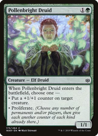 Pollenbright Druid [War of the Spark] | Gate City Games LLC