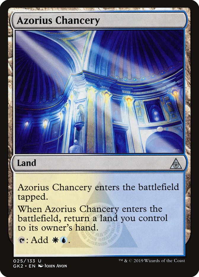 Azorius Chancery [Ravnica Allegiance Guild Kit] | Gate City Games LLC