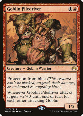 Goblin Piledriver [Magic Origins] | Gate City Games LLC