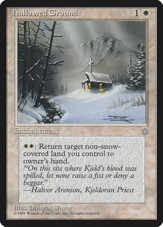 Hallowed Ground [Ice Age] | Gate City Games LLC