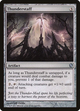 Thunderstaff [Commander 2013] | Gate City Games LLC