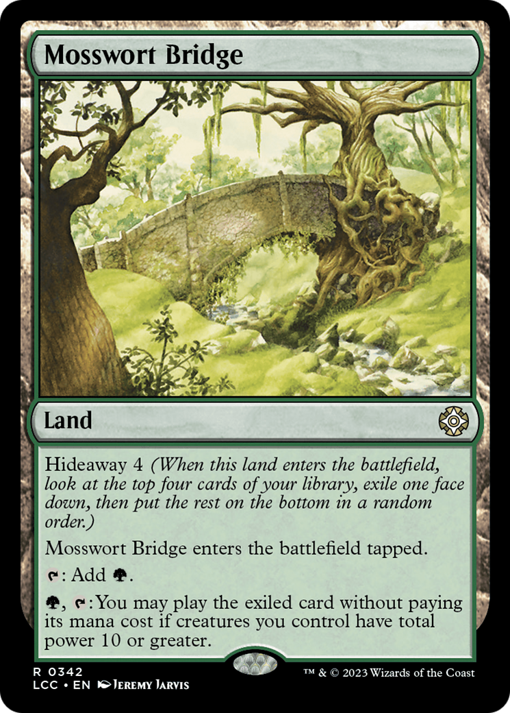 Mosswort Bridge [The Lost Caverns of Ixalan Commander] | Gate City Games LLC