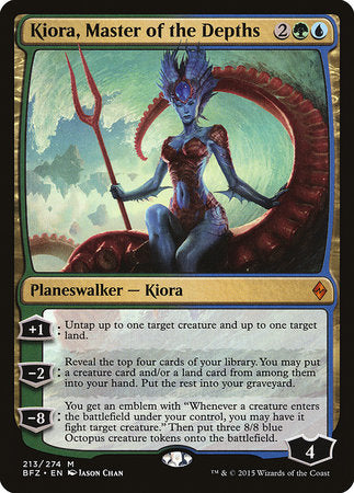 Kiora, Master of the Depths [Battle for Zendikar] | Gate City Games LLC