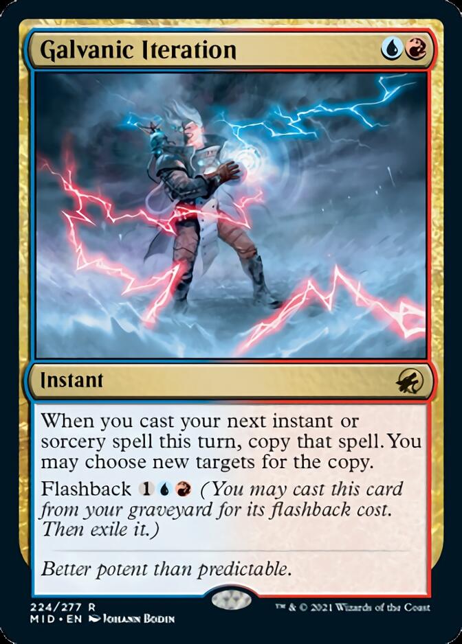Galvanic Iteration [Innistrad: Midnight Hunt] | Gate City Games LLC