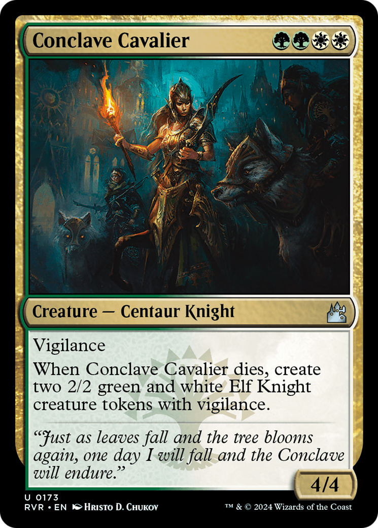 Conclave Cavalier [Ravnica Remastered] | Gate City Games LLC