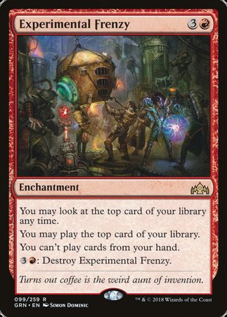 Experimental Frenzy [Guilds of Ravnica] | Gate City Games LLC