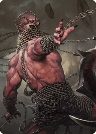 Chain Devil Art Card [Commander Legends: Battle for Baldur's Gate Art Series] | Gate City Games LLC