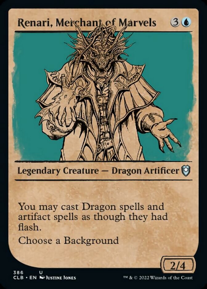 Renari, Merchant of Marvels (Showcase) [Commander Legends: Battle for Baldur's Gate] | Gate City Games LLC