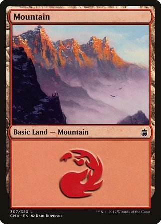 Mountain (307) [Commander Anthology] | Gate City Games LLC