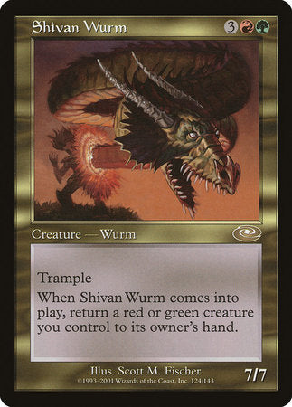 Shivan Wurm [Planeshift] | Gate City Games LLC