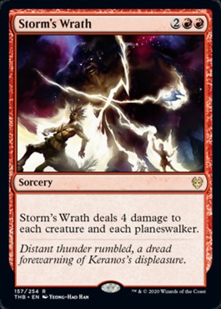 Storm's Wrath [Theros Beyond Death] | Gate City Games LLC