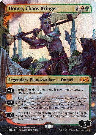 Domri, Chaos Bringer [Mythic Edition] | Gate City Games LLC